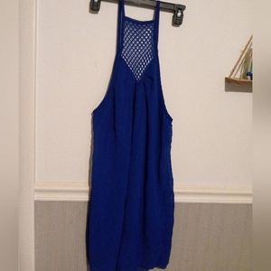 Blue dress